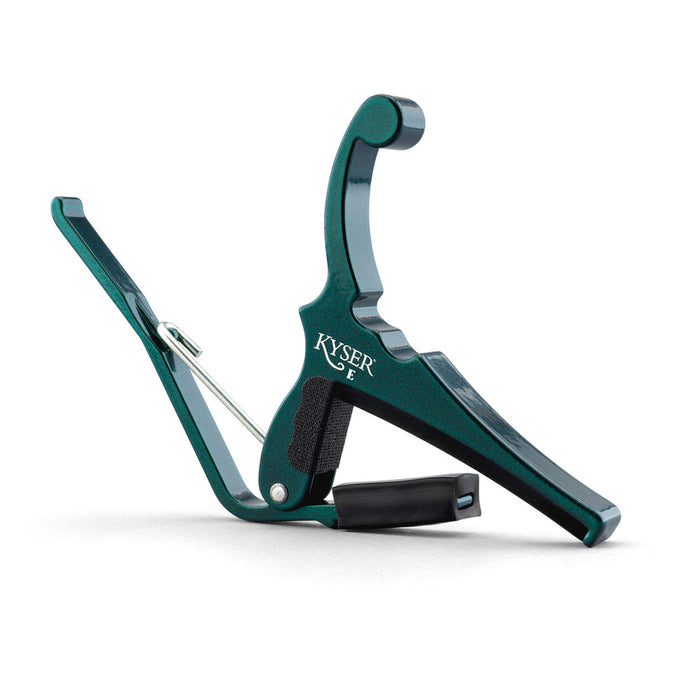 Kyser KGEFSHGA Fender Quick-Change Electric Guitar Capo Sherwood Green