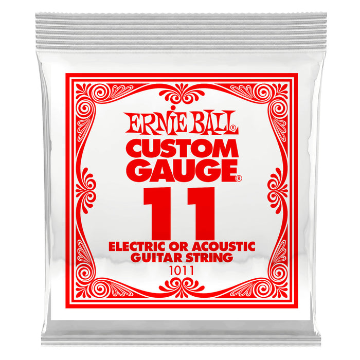 Ernie Ball P01011 Single Strings (Plain) .011