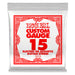 Ernie Ball P01015 Single Strings (Plain) .015