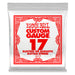 Ernie Ball P01017 Single Strings (Plain) .017