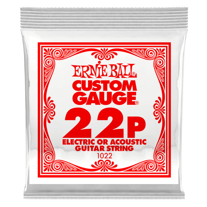 Ernie Ball P01022 Single Strings (Plain) .022