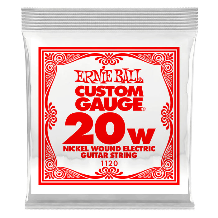 Ernie Ball P01120 Nickel Wound Single Strings .020
