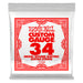 Ernie Ball P01134 Nickel Wound Single Strings .034