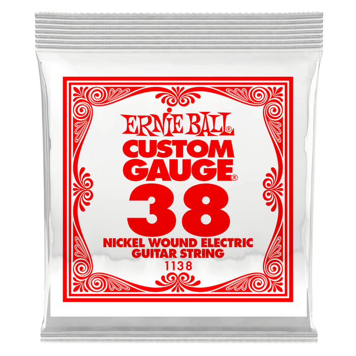 Ernie Ball P01138 Nickel Wound Single Strings .038