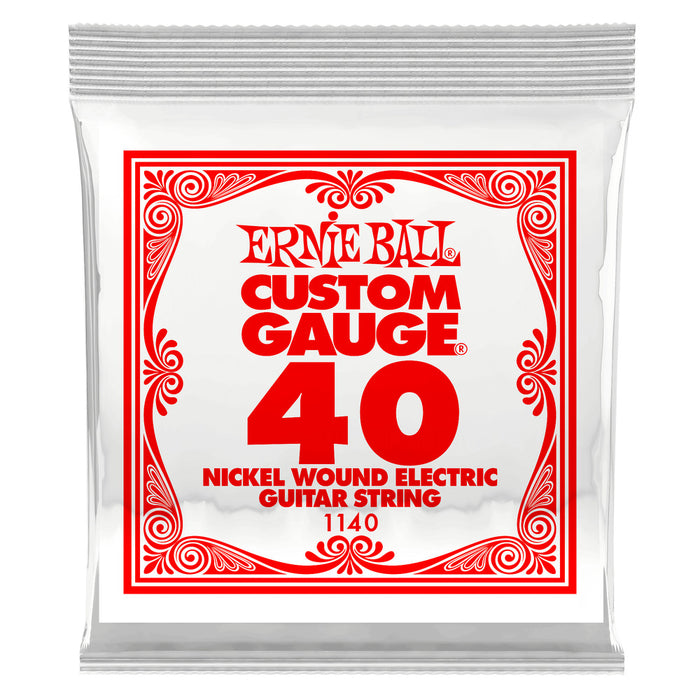 Ernie Ball P01140 Nickel Wound Single Strings .040
