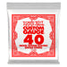 Ernie Ball P01140 Nickel Wound Single Strings .040