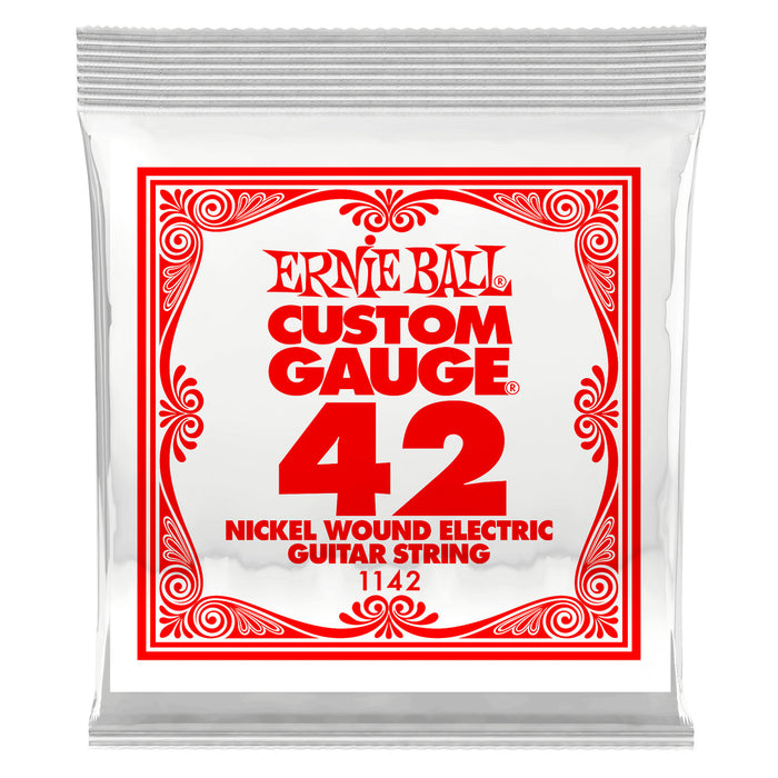 Ernie Ball P01142 Nickel Wound Single Strings .042