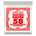 Ernie Ball P01158 Nickel Wound Single Strings .058