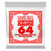 Ernie Ball P01164 Nickel Wound Single Strings .064