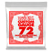 Ernie Ball P01172 Nickel Wound Single Strings .072