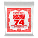 Ernie Ball P01174 Single Strings, Nickel Wound, .074