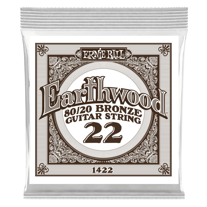 Ernie Ball P01422 Single Strings Earthwood 80/20 -0.22