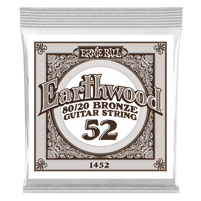 Ernie Ball P01452 Earthwood Single .052