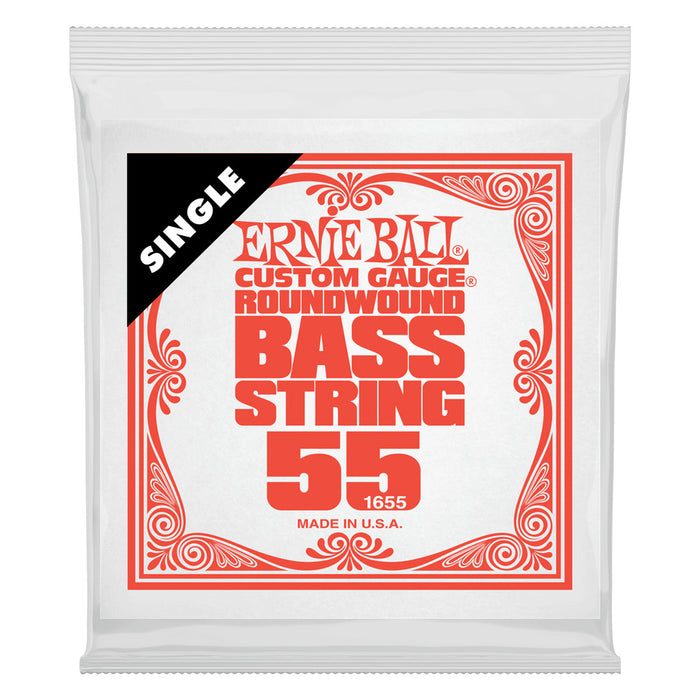 Ernie Ball P01655 .055 Nickel Wound Electric Bass String Single