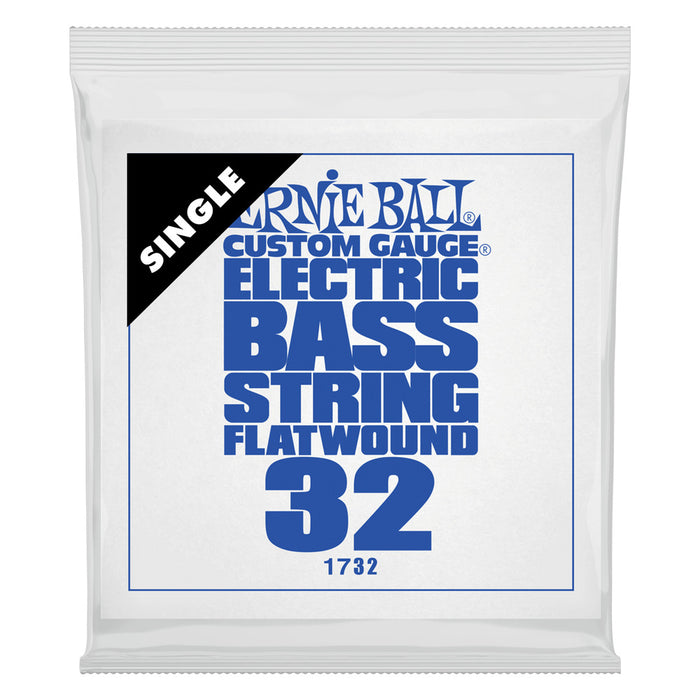 Ernie Ball P01732 .032 Flatwound Electric Bass String Single