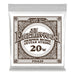 Ernie Ball P01820 Phosphor Bronze Single Strings .20W