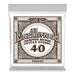 Ernie Ball P01840 Phosphor Bronze Single Strings .040