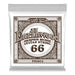 Ernie Ball P01866 Single-Earthwood Phosphor Bronze .066