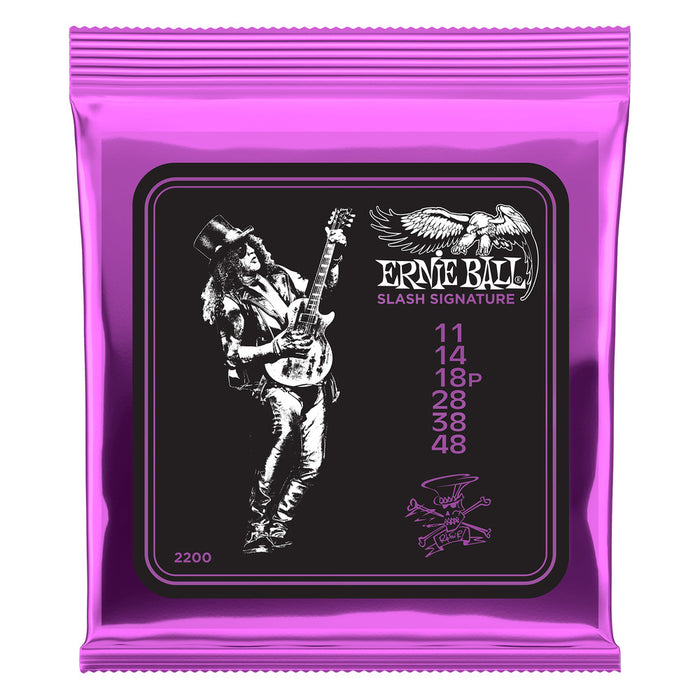Ernie Ball P02200 Slash Signature Electric Guitar Strings 11-48 Gauge