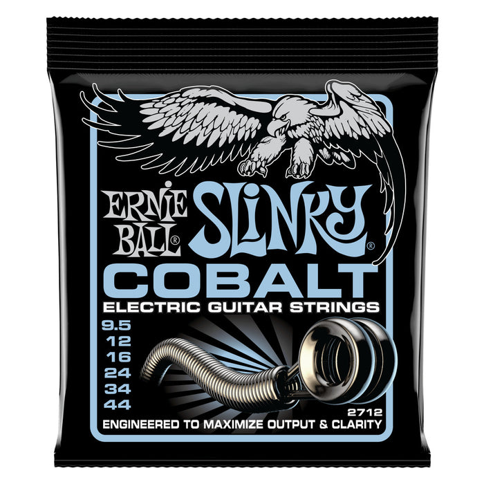 Ernie Ball P02712 Cobalt Primo Electric Guitar Strings 9.4/44