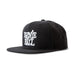 Ernie Ball P04154 Black with White Stacked Ernie Ball Logo Hat