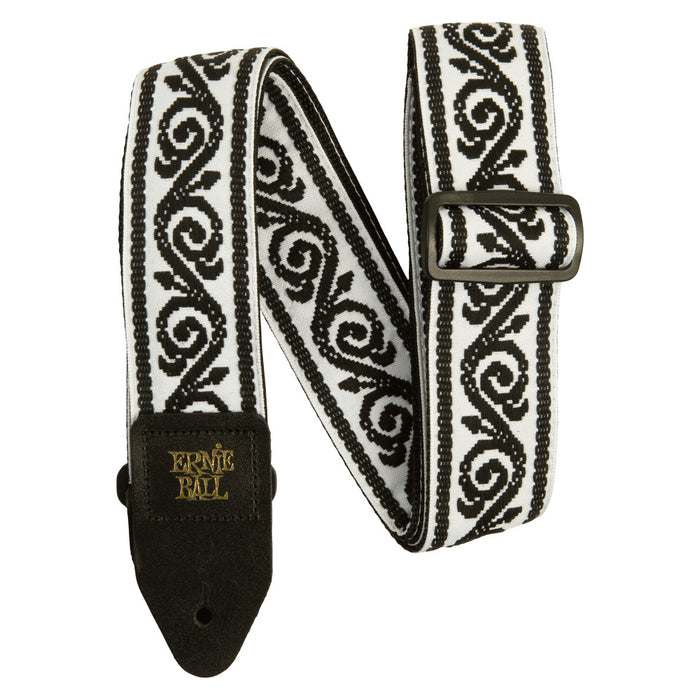 Ernie Ball P05342 Classic Jacquard Guitar Strap/Bass Strap - Black Vine
