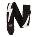 Ernie Ball P05399 Premium Guitar Strap/Bass Strap - White Lightning
