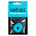 Ernie Ball P05619 Strap Blocks - Blue - 4 Pack