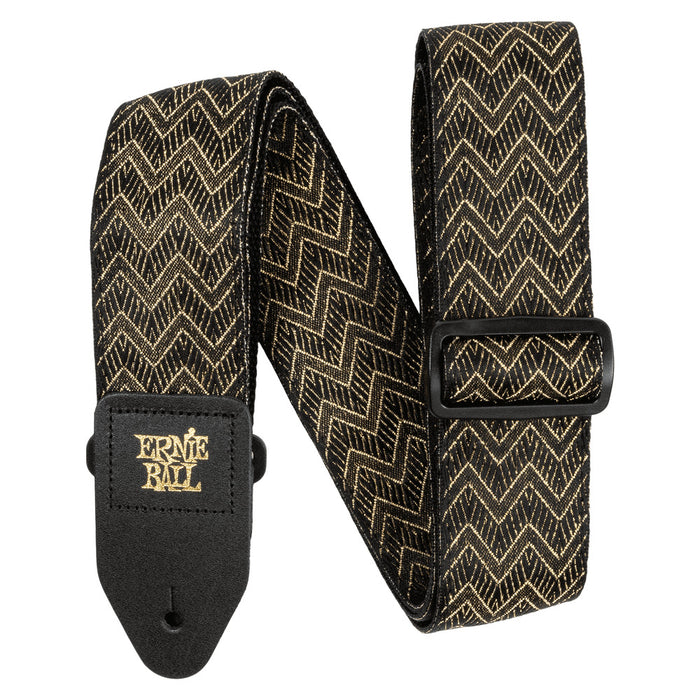Ernie Ball P05626 Classic Jacquard Guitar Strap/Bass Strap - Golden Waves