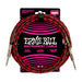 Ernie Ball P06394 Braided Instrument Cable Straight/Straight 10ft - Red/Black