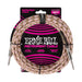 Ernie Ball P06430 Braided Instrument Cable Straight/Straight 18ft - Emerald Argyle
