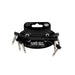 Ernie Ball P06443 Flex Patch Cable 3in - Black - 3 Pack
