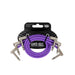 Ernie Ball P06453 Flex Patch Cable 12in - Purple - 3 Pack