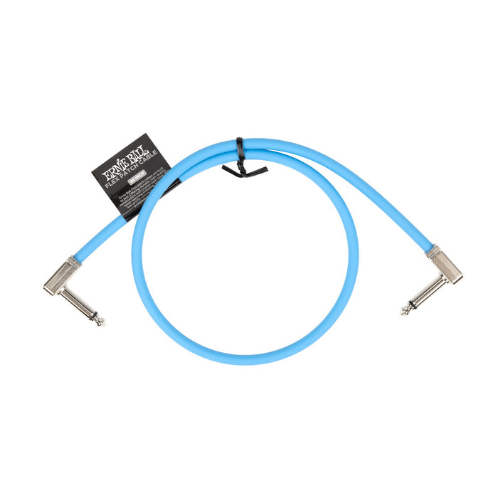 Ernie Ball P06458 Flex Patch Cable 24in - Blue - Single