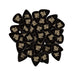 Ernie Ball P09104 Cellulose Guitar Picks - Thin Black - 144 Pack