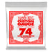 Ernie Ball P11074 .074 Extra Long Nickel Wound Electric Guitar Strings 3 pack