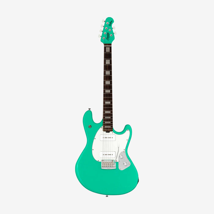 Sterling by Music Man SR50X-SGR-R2 StingRay Plus Electric Guitar - Seafoam Green