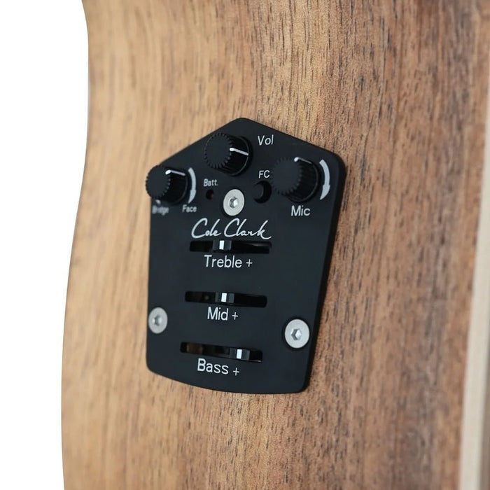 Cole Clark AN2EC-BLBL Humbucker - All Blackwood