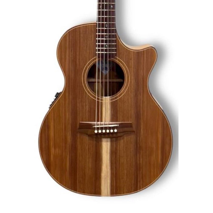 Cole Clark AN2EC Grand Auditorium Acoustic-Electric Guitar (All Blackwood) AN2EC-BLBLR (CCAN2EC-BLBLR) - Gsus4