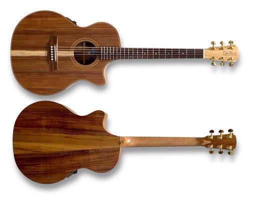 Cole Clark AN2EC Grand Auditorium Acoustic-Electric Guitar (All Blackwood) AN2EC-BLBLR (CCAN2EC-BLBLR) - Gsus4