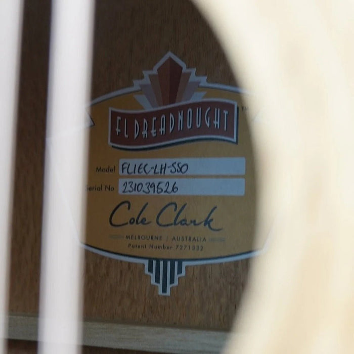 Cole Clark FL1EC Left Handed - Southern Silky Oak