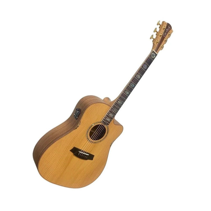 Cole Clark FL3EC EB39940 Cedar of Lebanon Top Acoustic/Electric Guitar - Natural