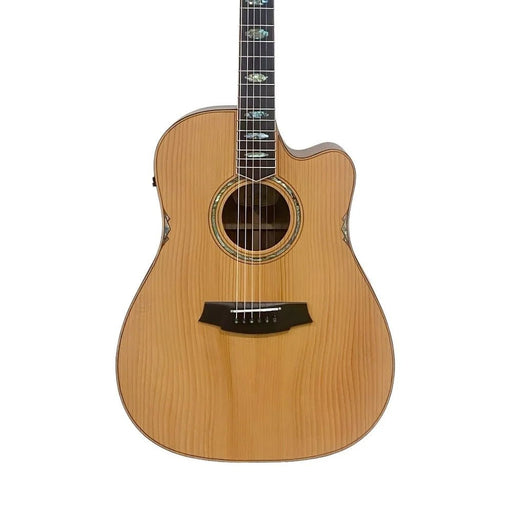 Cole Clark FL3EC EB39940 Cedar of Lebanon Top Acoustic/Electric Guitar - Natural