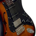 Cole Clark Hollow Baby HSS Blackwood Plate SUNB188 Electric Guitar - Sunburst