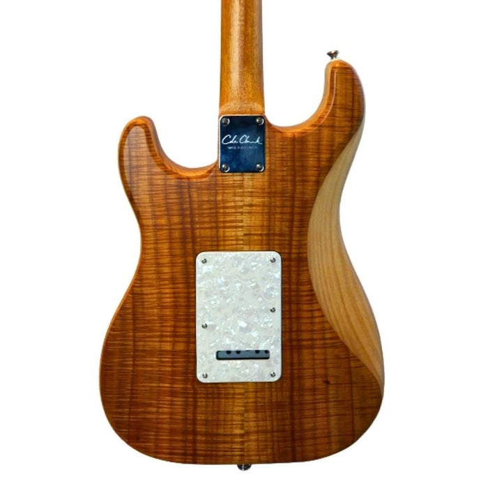 Cole Clark Electric Hollow Baby HSS Electric Guitar - Natural
