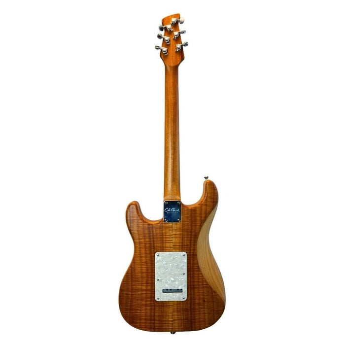 Cole Clark Electric Hollow Baby HSS Electric Guitar - Natural