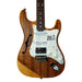 Cole Clark Electric Hollow Baby HSS Electric Guitar - Natural