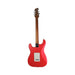 Cole Clark Hollow Baby SSS MOP Pickguard Electric Guitar - Red