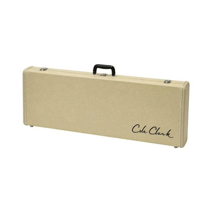Cole Clark Hollow Baby SSS MOP Pickguard Electric Guitar - Red