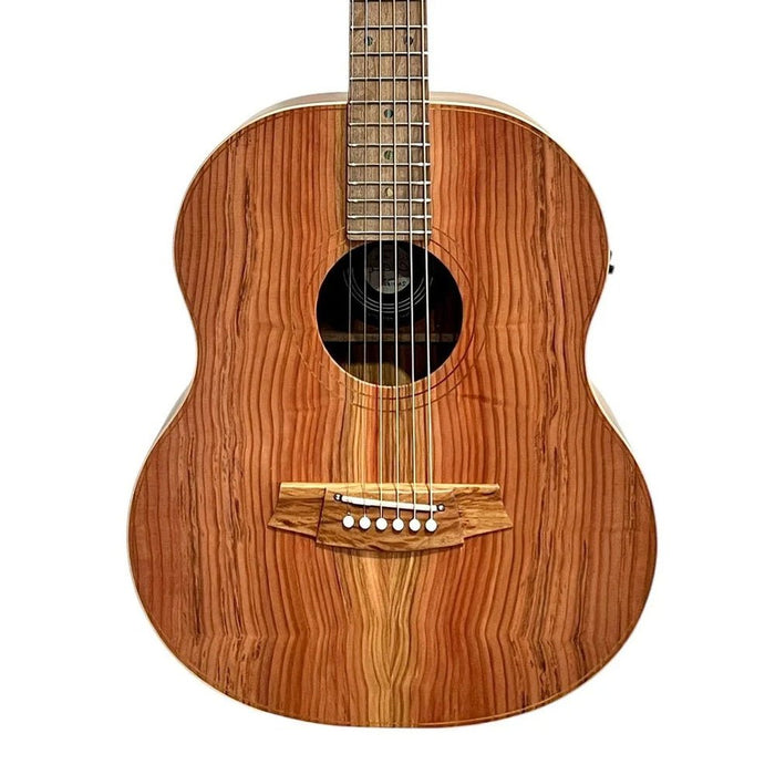 Cole Clark LL2E Mini Left Handed - Redwood Blackwood